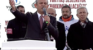 Özgür Özel'den Cumhurbaşkanı Erdoğan'a yanıt! 'Küfeyi sırtlanmaya varız'